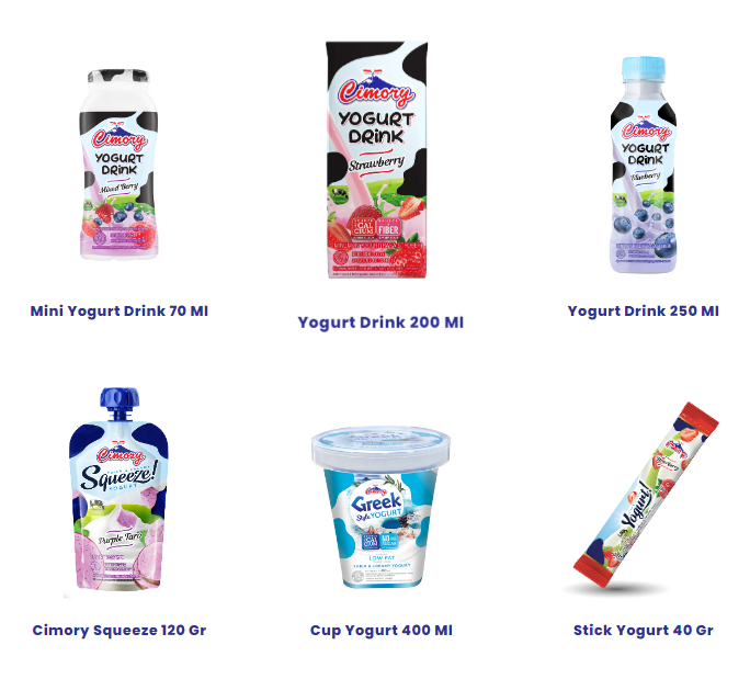 Produk Cimory yoghurt